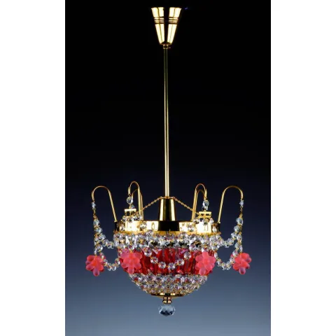 Candelabru Cristale, Bohemia, E27, AL010136, Crystal