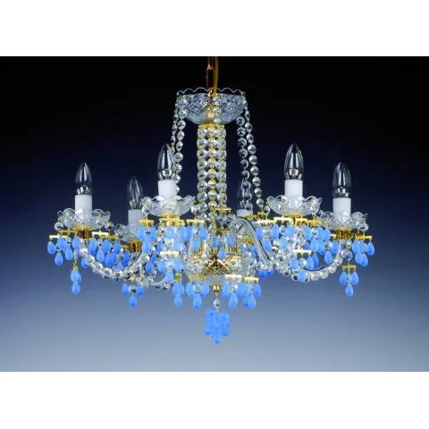 Candelabru Cristale, Bohemia, E14, AL010137K, Crystal