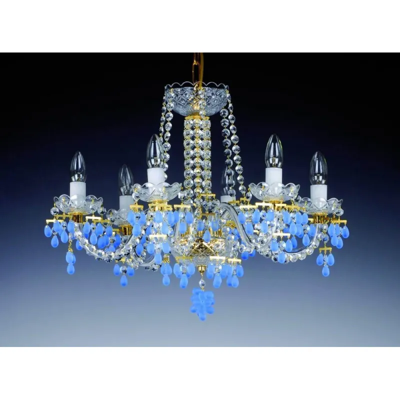 Candelabru Cristale, Bohemia, E14, AL010137K, Crystal