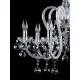 Candelabru Cristale, Bohemia, E14, AL010144NiK, Crystal