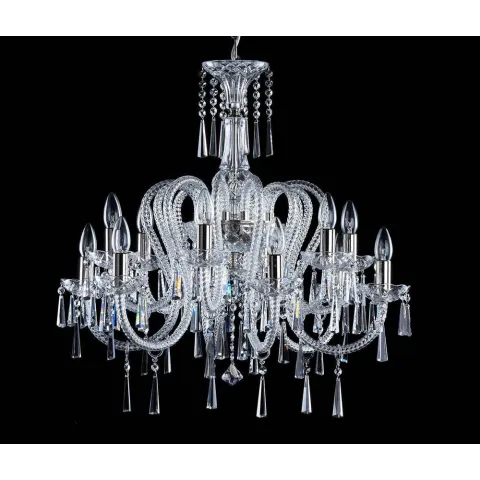 Candelabru Cristale, Bohemia, E14, AL010145NiK, Crystal