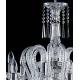 Candelabru Cristale, Bohemia, E14, AL010145NiK, Crystal