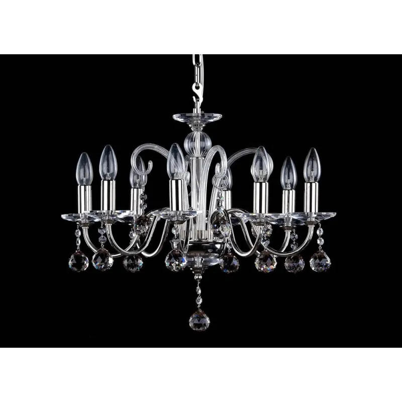 Candelabru Cristale, Bohemia, E14, AL010151, Crystal
