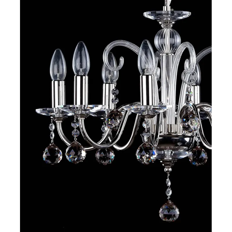 Candelabru Cristale, Bohemia, E14, AL010151, Crystal