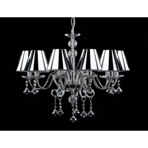 Candelabru Cristale, Modern, Bohemia, E14, AL010157Ni, Crystal