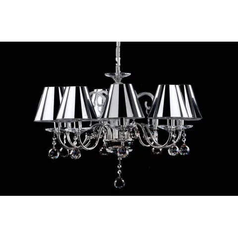 Candelabru Cristale, Modern, Bohemia, E14, AL010161Ni, Crystal