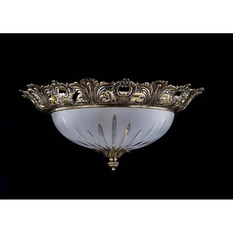 Candelabru Alama, Cristale, Bohemia, E14, AL010162, Crystal
