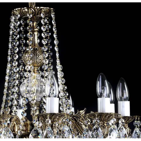 Candelabru Cristale, Bohemia, E14, AL010173, Crystal