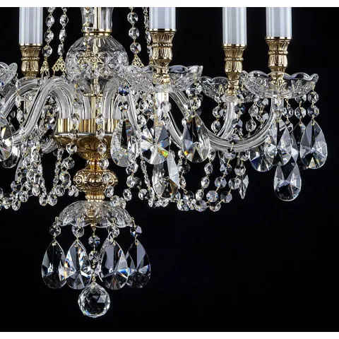 Candelabru Cristale, Bohemia, E14, AL010175, Crystal