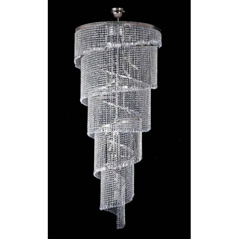Candelabru Cristale, Spirala, Bohemia, E14, AL010178, Crystal
