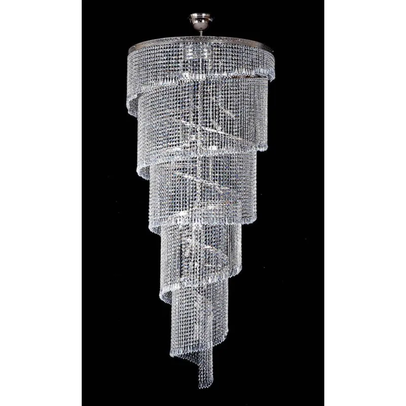 Candelabru Cristale, Spirala, Bohemia, E14, AL010178, Crystal