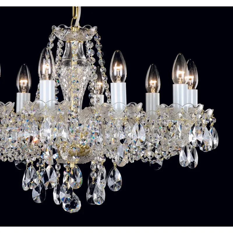 Candelabru Cristale, Bohemia, E14, AL010179K, Crystal
