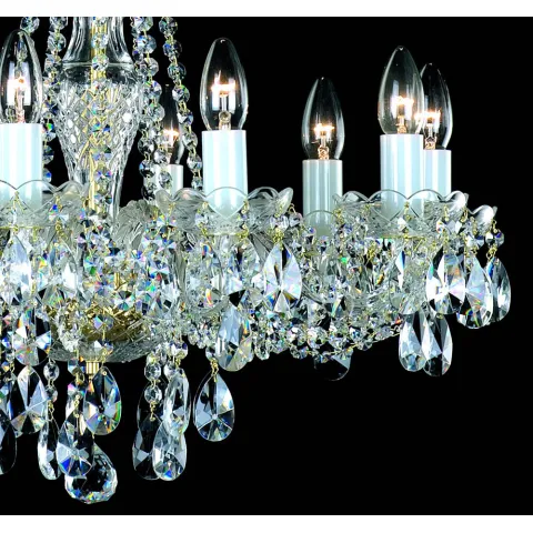 Candelabru Cristale, Bohemia, E14, AL010179K, Crystal