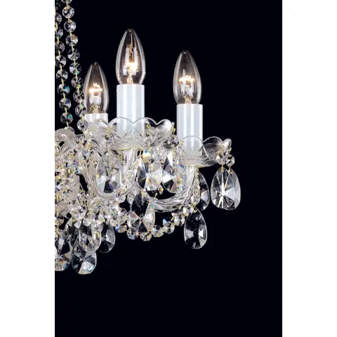 Candelabru Cristale, Bohemia, E14, AL010180K, Crystal