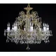 Candelabru Alama, Cristale, Bohemia, E14, AL010186K, Crystal