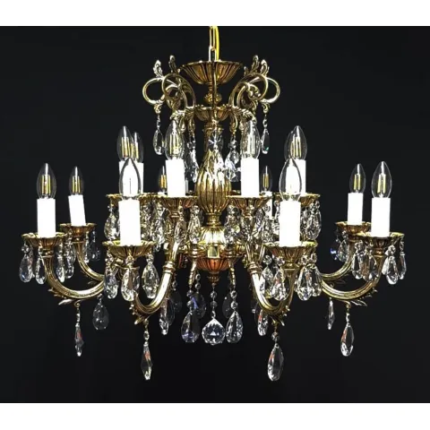 Candelabru Cristale, Istoric, Bohemia, E14, AL010205, Crystal