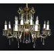 Candelabru Cristale, Istoric, Bohemia, E14, AL010205, Crystal