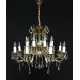 Candelabru Cristale, Istoric, Bohemia, E14, AL010205, Crystal