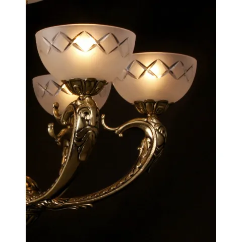 Candelabru Art Nouveau, Bohemia, E27, AL010206, Crystal