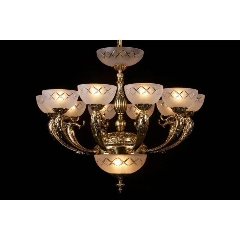 Candelabru Art Nouveau, Bohemia, E27, AL010207, Crystal
