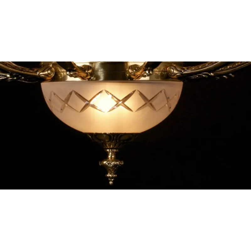 Candelabru Art Nouveau, Bohemia, E27, AL010207, Crystal
