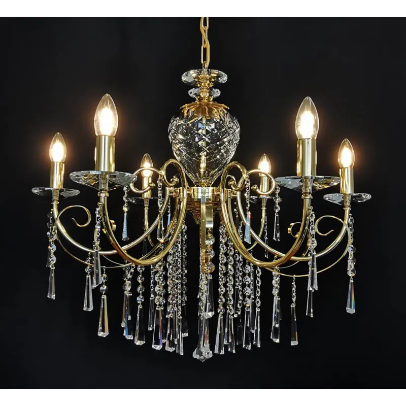 Candelabru Cristale, Bohemia, E14, AL010211, Crystal