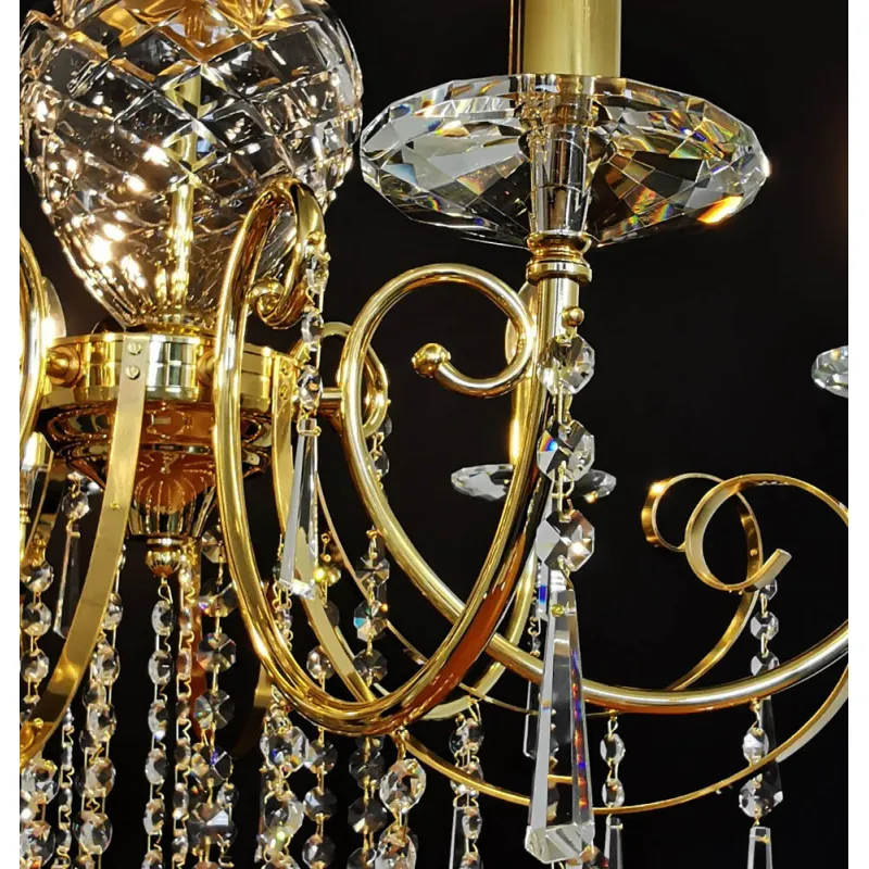 Candelabru Cristale, Bohemia, E14, AL010211, Crystal