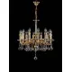 Candelabru Alama, Cristale, Bohemia, E14, AL010235, Crystal