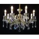 Candelabru Alama, Cristale, Bohemia, E14, AL010243, Crystal