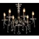 Candelabru Alama, Cristale, Bohemia, E14, AL010247, Crystal