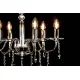 Candelabru Alama, Cristale, Bohemia, E14, AL010247, Crystal