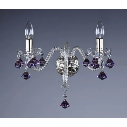 Aplica Cristale, Bohemia, E14, AN010128K, Crystal