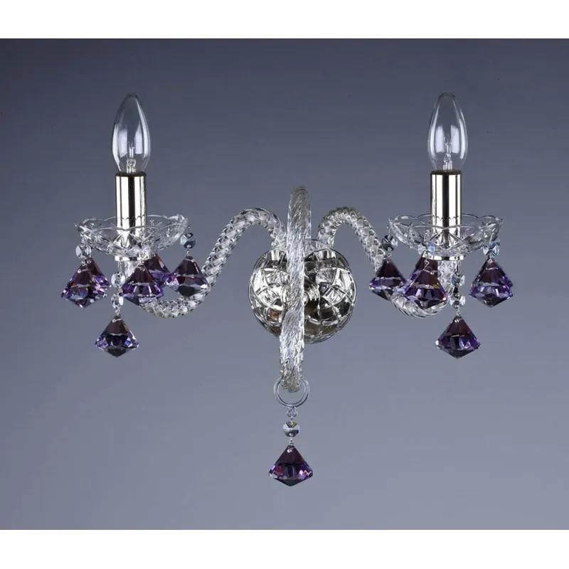 Aplica Cristale, Bohemia, E14, AN010128K, Crystal