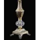 Veioza Cristale cast fitting, Bohemia, E27, AS010170, Crystal