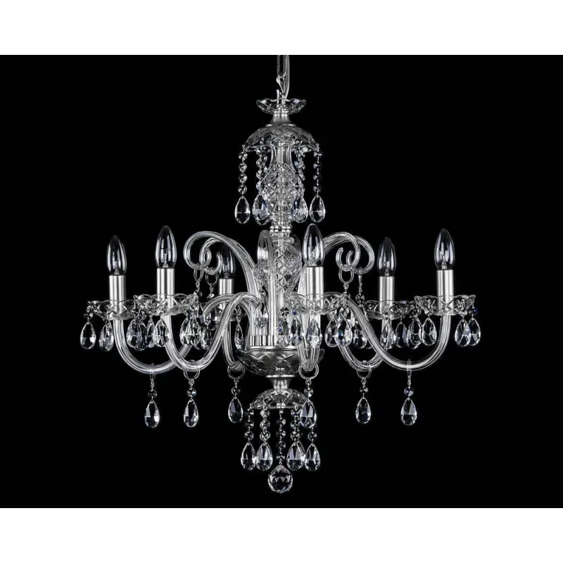 Candelabru Cristale, Modern, Bohemia, E14, AT010CH06K, Crystal