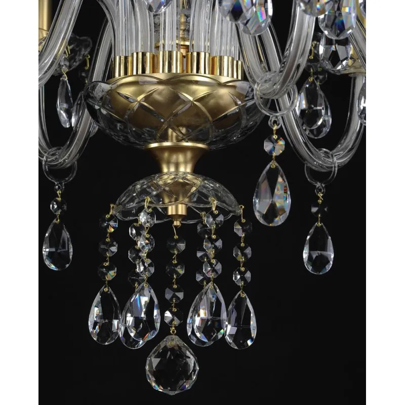 Candelabru Cristale, Modern, Bohemia, E14, AT010CH06K, Crystal