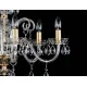 Candelabru Cristale, Modern, Bohemia, E14, AT010CH06K, Crystal