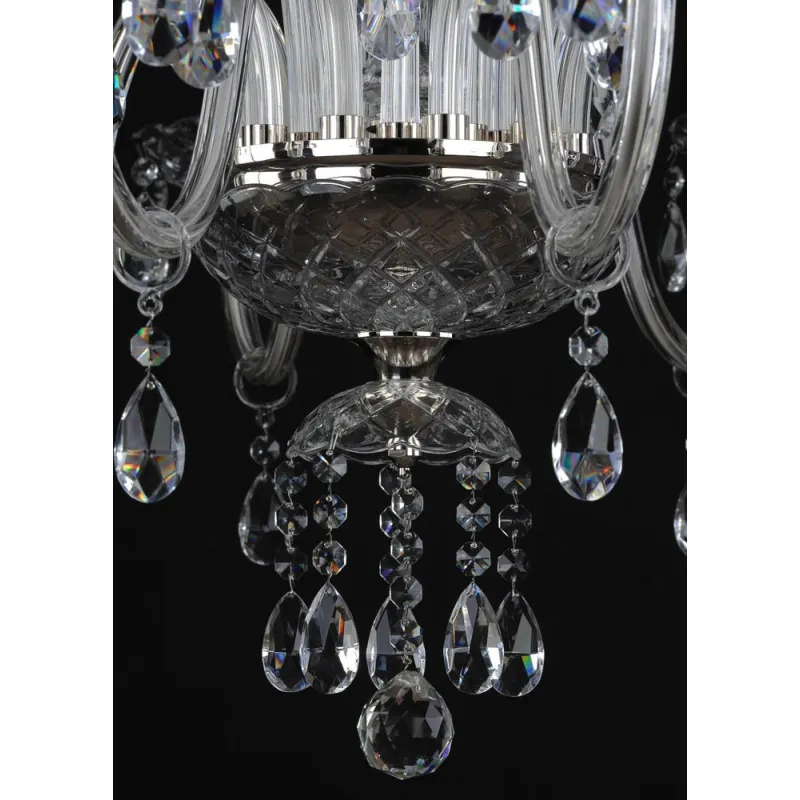 Candelabru Cristale, Modern, Bohemia, E14, AT010CH10K, Crystal