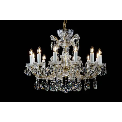 Candelabru Cristale, Maria Theresa, Bohemia, E14, AT010H068, Crystal