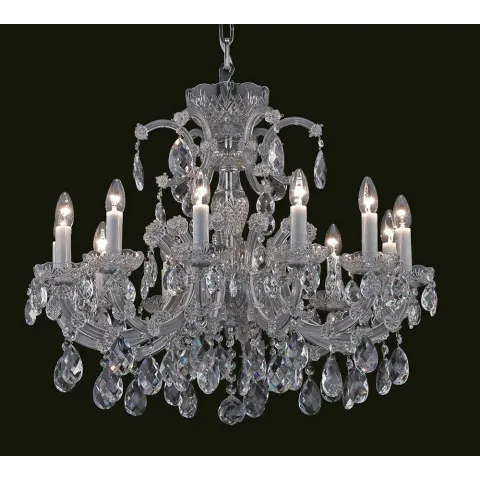 Candelabru Cristale, Maria Theresa, Bohemia, E14, AT010H068, Crystal