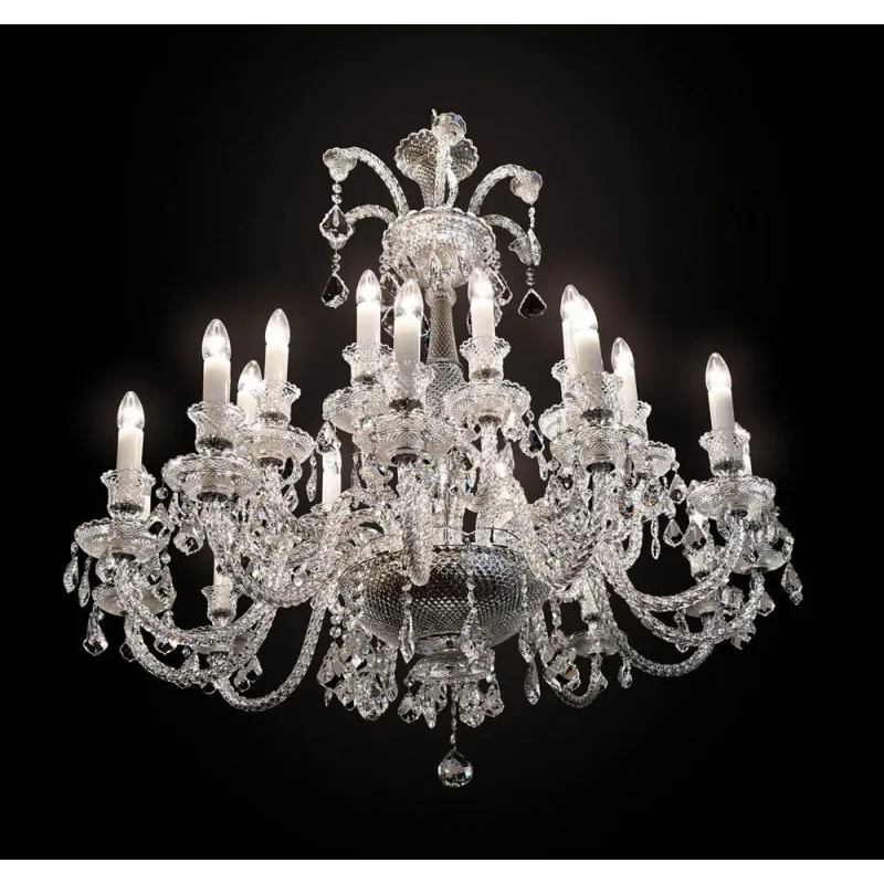 Candelabru Cristale, large, Bohemia, E14, BX010L10301Z224, Crystal