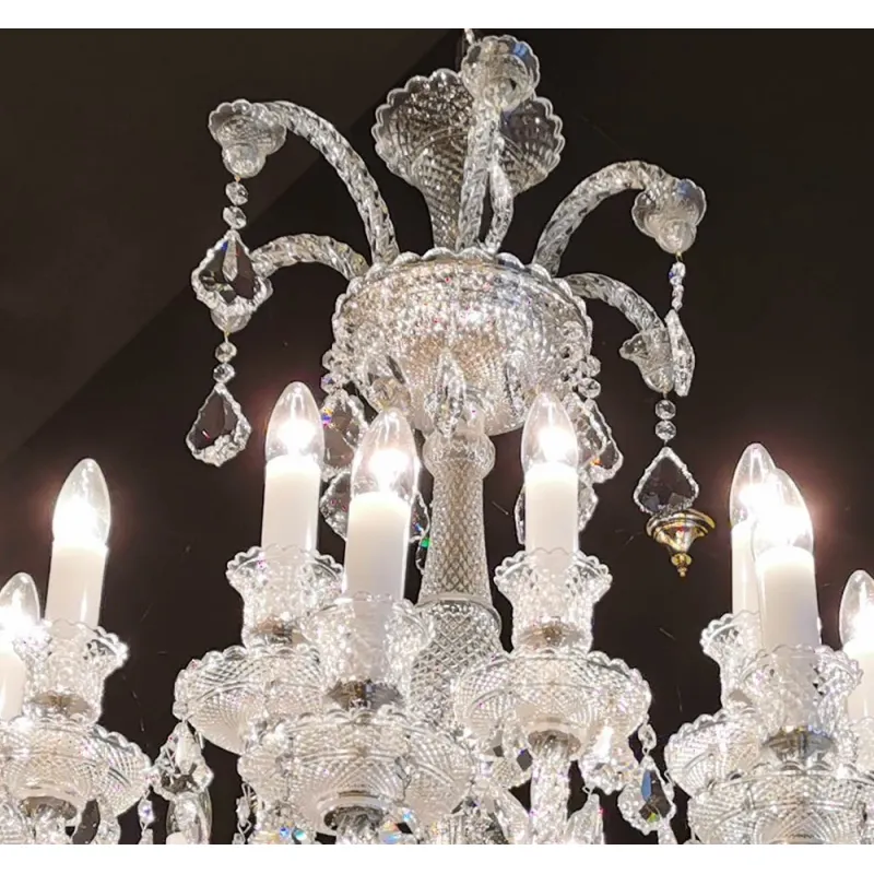 Candelabru Cristale, large, Bohemia, E14, BX010L10301Z224, Crystal