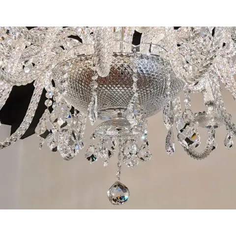 Candelabru Cristale, large, Bohemia, E14, BX010L10301Z224, Crystal