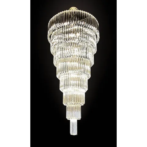 Candelabru Cristale, Spirala, Bohemia, E14, BX010L10702Z023, Crystal