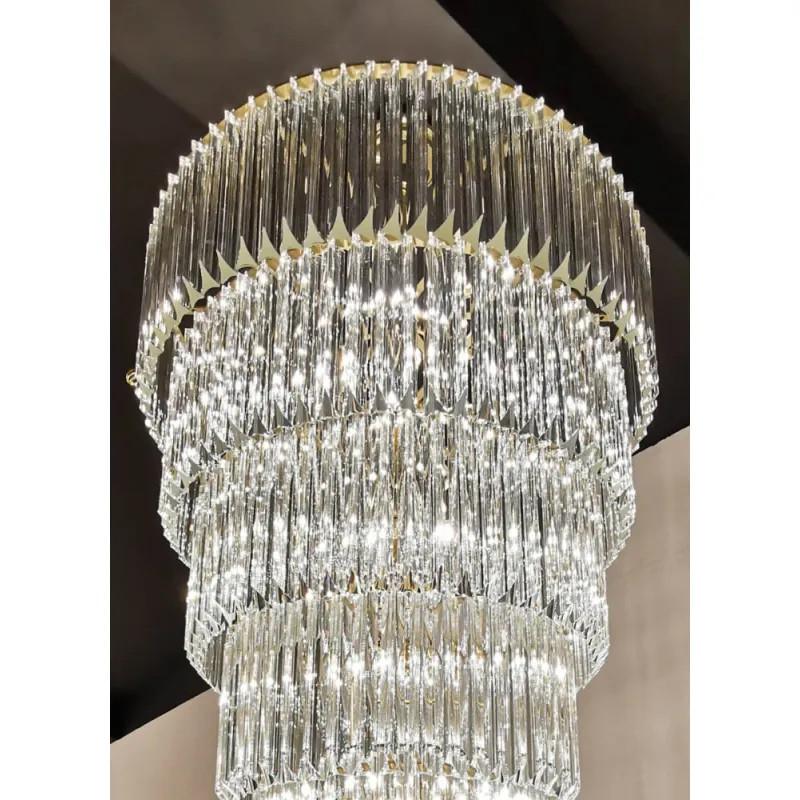 Candelabru Cristale, Spirala, Bohemia, E14, BX010L10702Z023, Crystal