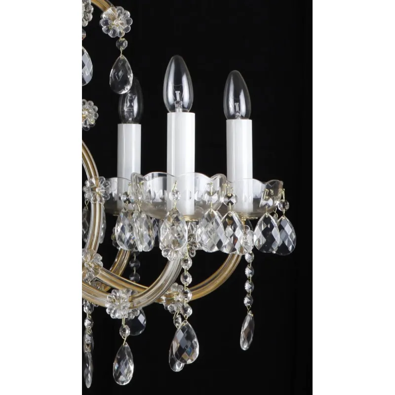 Candelabru Cristale, Maria Theresa, Bohemia, E14, BX010L10908Z209, Crystal