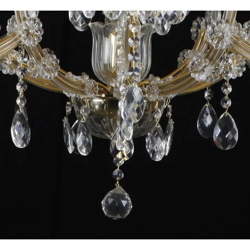 Candelabru Cristale, Maria Theresa, Bohemia, E14, BX010L10908Z209, Crystal