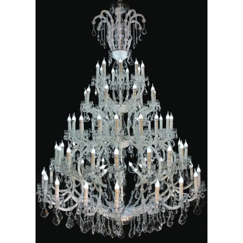 Candelabru Cristale, Maria Theresa white, Bohemia, E14, BX010L10909N281white, Crystal