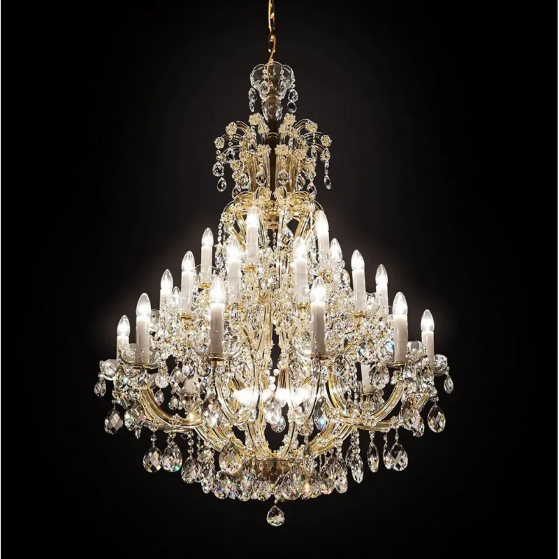 Candelabru Cristale, Maria Theresa, Bohemia, E14, BX010L10914Z236, Crystal