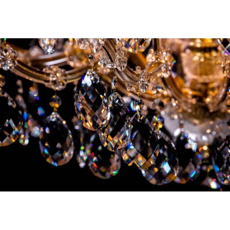 Candelabru Cristale Maria Antonia, Bohemia, E14, BX010L10920Z219BRUS, Crystal